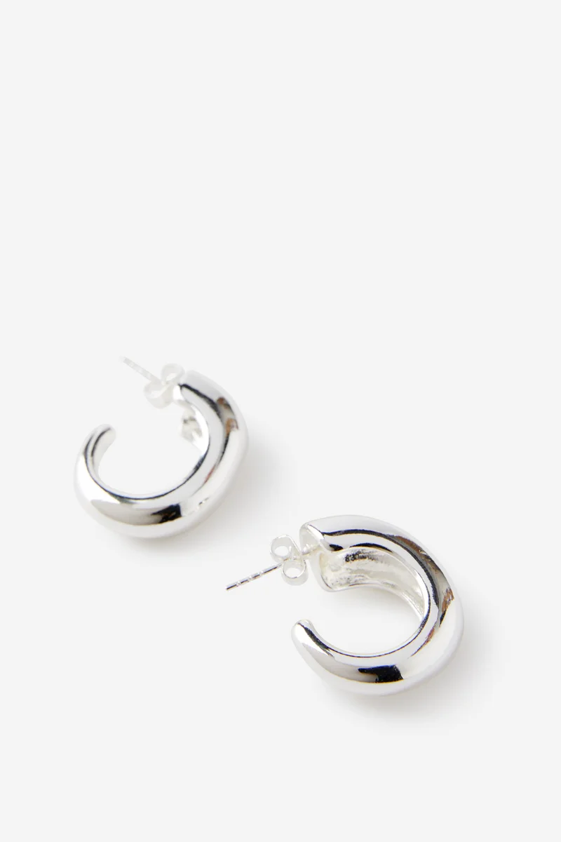 روبي قرط دائري كبير